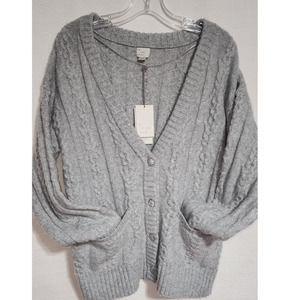 a new day-gray women's sweater size small